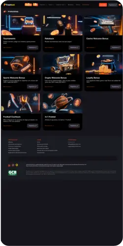 Casino Bonusbereich in der Freshbet App