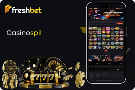 Casinospil vist i appen efter Freshbet download