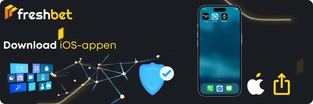 Installationsmetode for Freshbet på iOS