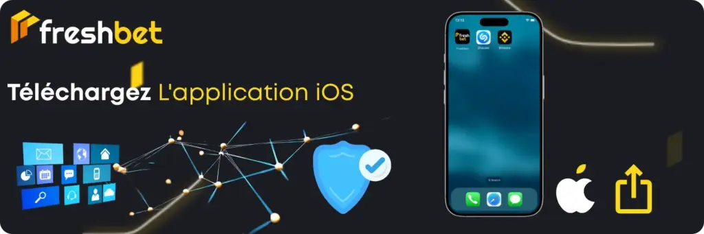Méthode d’installation Freshbet sur iOS