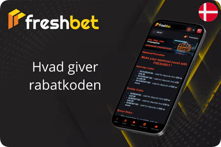 Hvad giver rabatkoden Freshbet